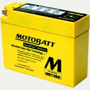 MotoBatt MBHD12H MOTOBATT Quadflex AGM Bike Battery 12V 33Ah 
